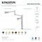 Kingston Brass Deck Mount Pot Filler, Polished Chrome KS4701BEX - alternate 5
